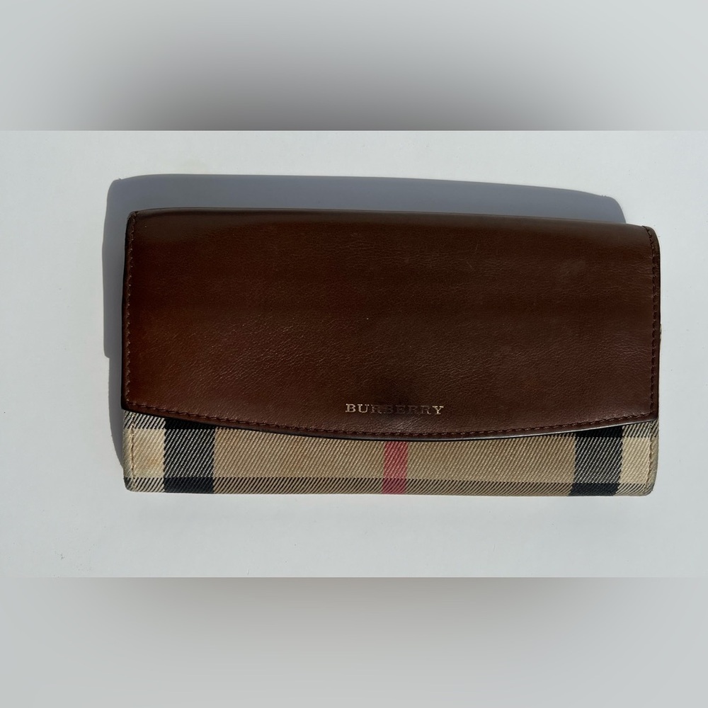 BURBERRY Porter Continental Long Wallet